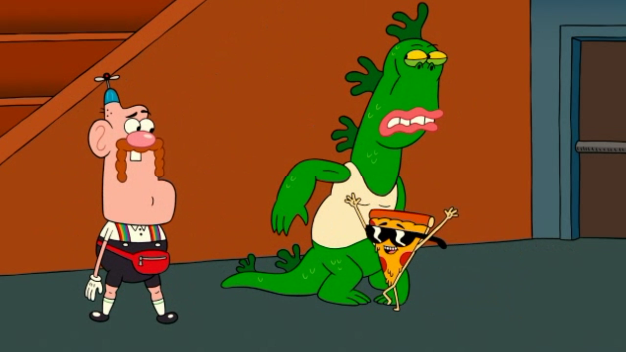 Image Belly Bag Mr Gus Pizza Steve And Uncle Grandpa In Prank Wars 6 Png Uncle Grandpa