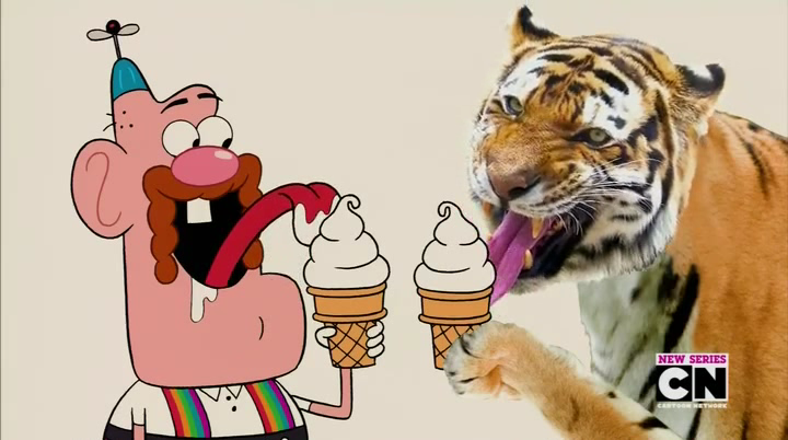 Image - Uncle Grandpa and GRFT in Tiger Trails 4.png | Uncle Grandpa ...