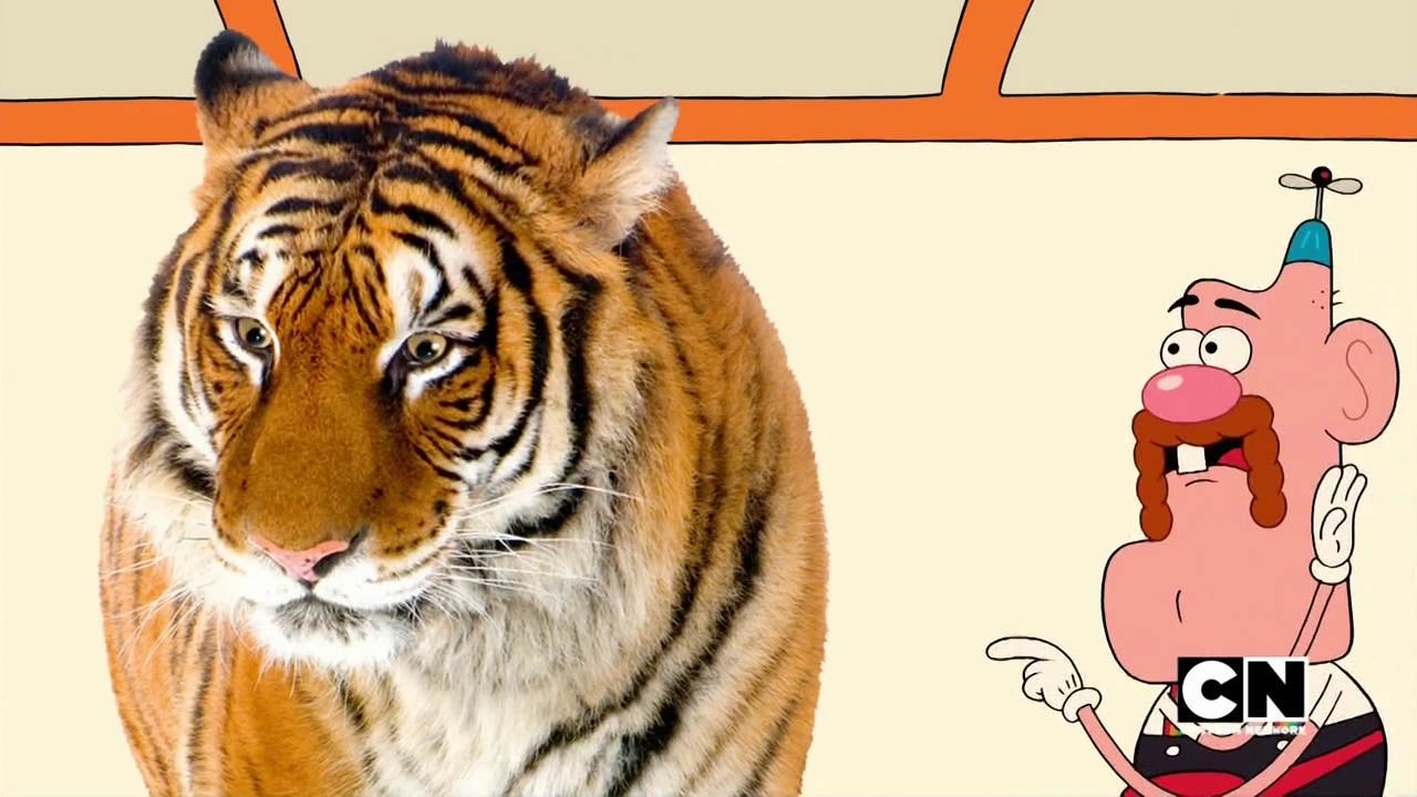 Image - Uncle Grandpa, Belly Bag, and GRFT in Tiger and Mouse 01.png ...