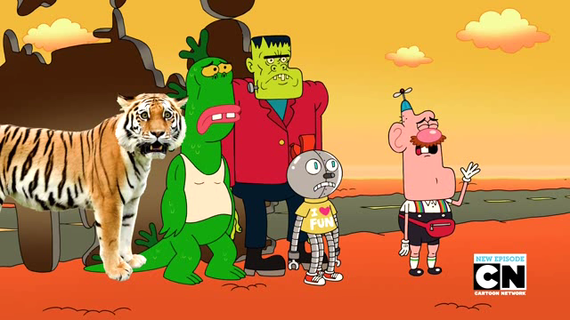 Image - Uncle Grandpa, Mr. Gus, GRFT Tiny Miracle, Frankenstein and ...