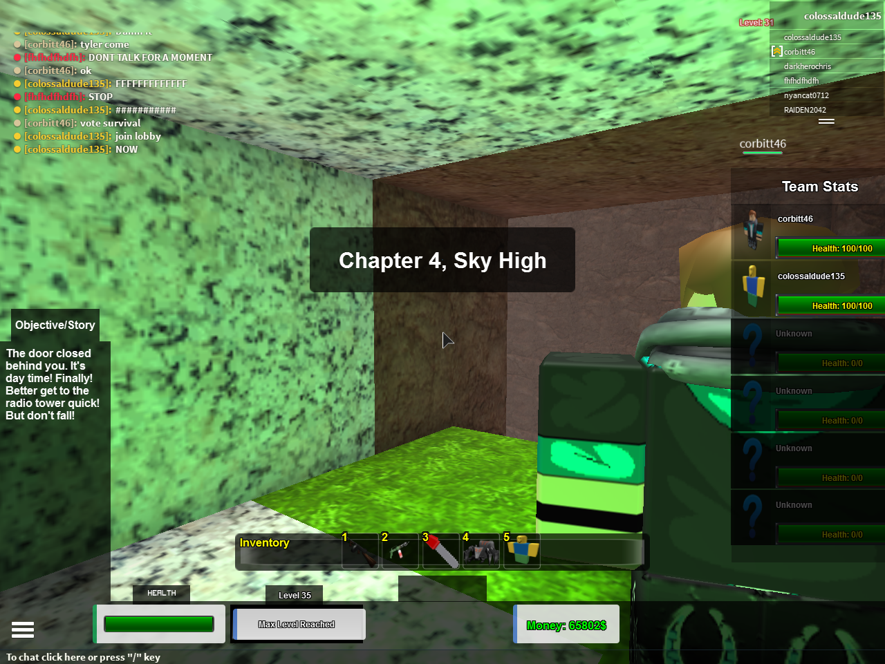 Chapter 4 Sky High Undead Nation Roblox Wiki Fandom - undead nation roblox