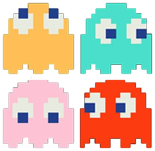 Pac-Man Ghosts