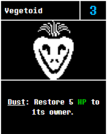 Vegetoid Undercards Wikia Fandom