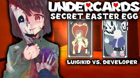 Video Secret Undercards Easter Egg Sans Kills Chara