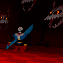 Disbelief Papyrus Undertale 3d Boss Battles Roblox Wiki Fandom - undertale boss battles roblox gaster