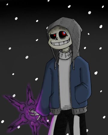 Human Sans Gaster Blaster