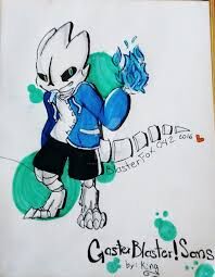 Human Sans Gaster Blaster