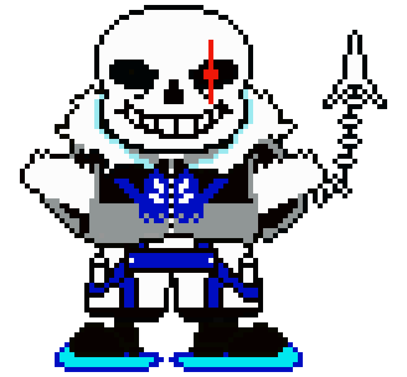 Gaster Blaster Firing Sprite