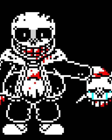 Dusttale Gaster Blaster Sprite