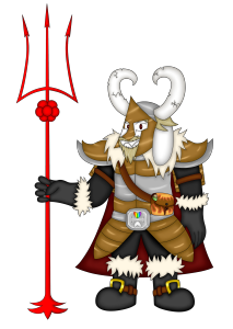 BNUndershuffle Asgore Egg