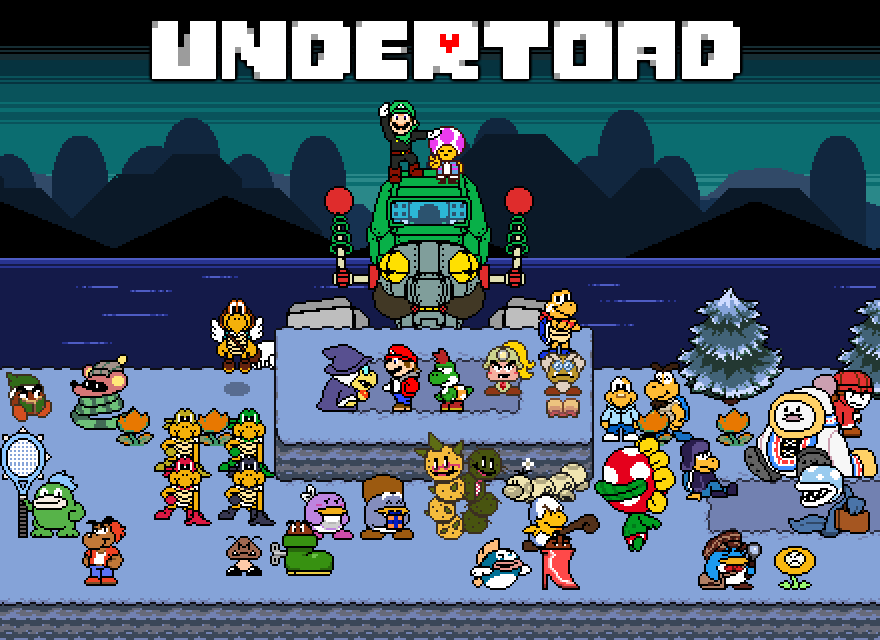 Undertale Paper Mario