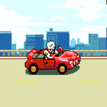 PapyrusCreditsCar