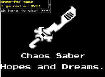 Chaos Saber Undertale Monster Mania Reborn Wiki Fandom - roblox monster mania reborn