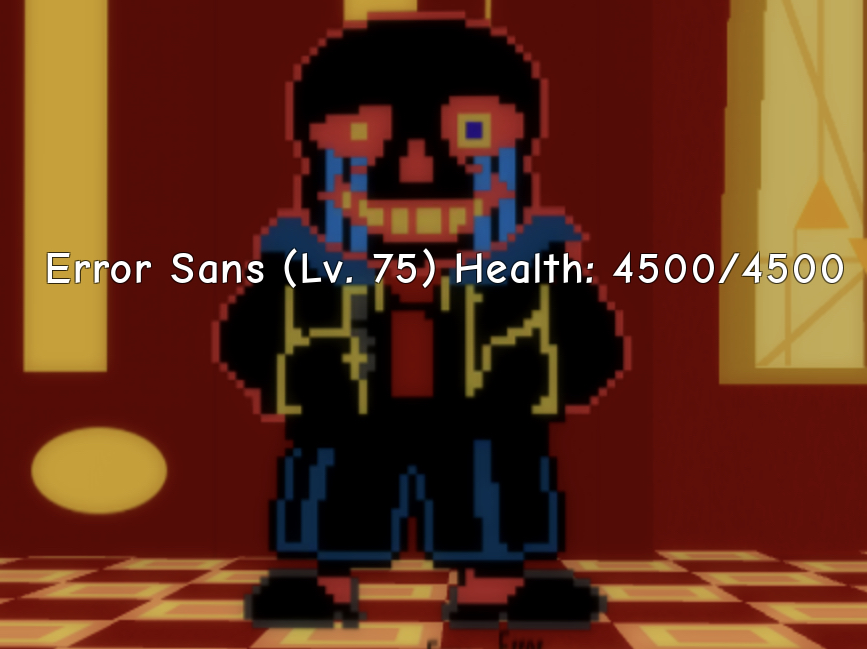 Error Sans Undertale Rpg Mania Wiki Fandom - errorsans roblox