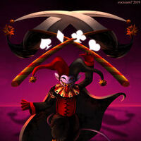 Deltafell Jevil Undertale Survive The Monsters Wiki Fandom