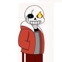 Flame Sans Undertale Survive The Monsters Wiki Fandom