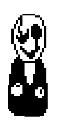 W D Gaster Wikia Undertale Fandom - undertale sprite roblox art sprite