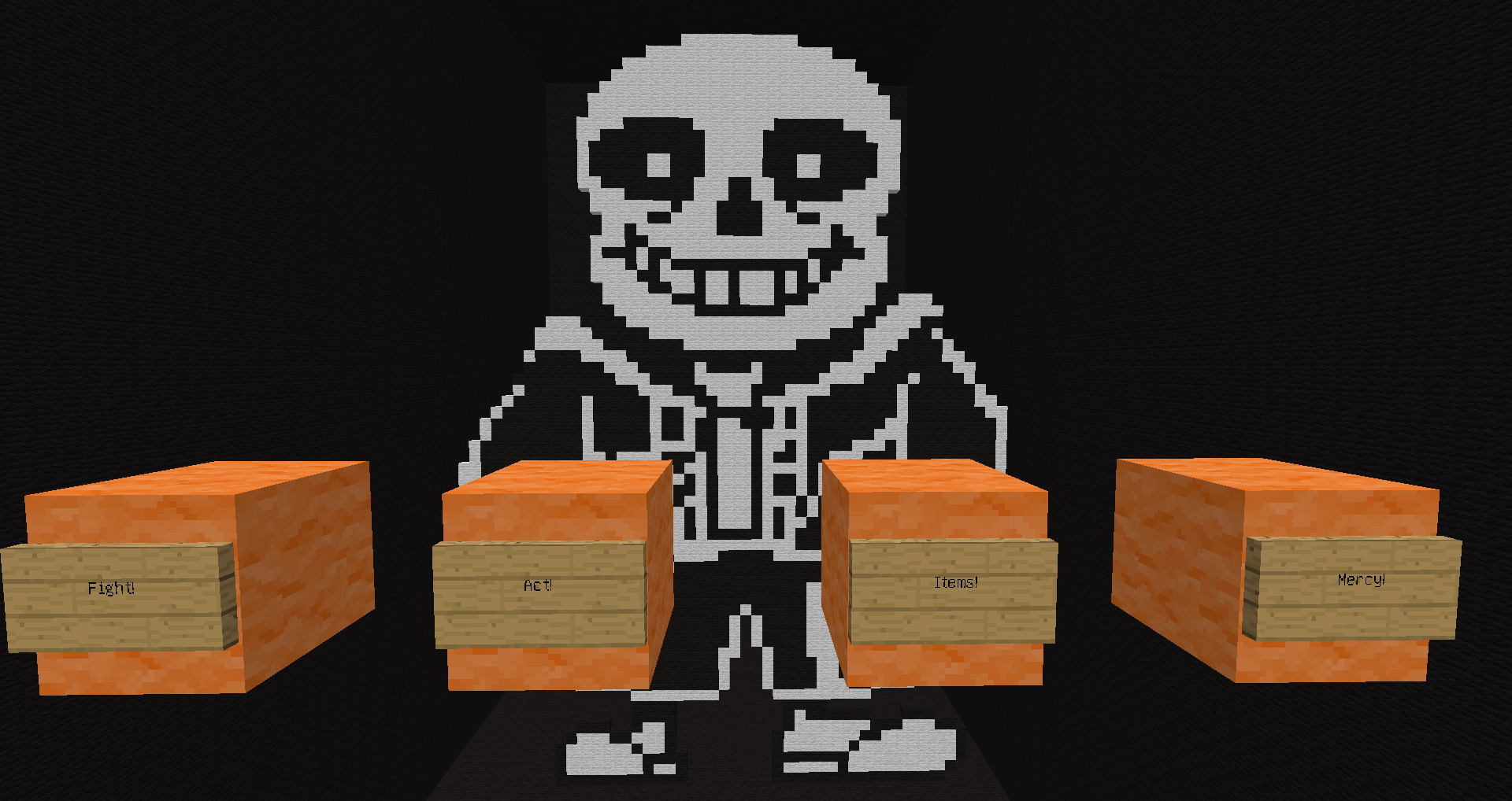 Карта undertale minecraft