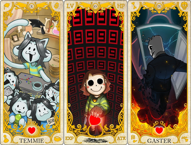 Imagen Undertale tarot 08.jpg Wikia Undertale FANDOM