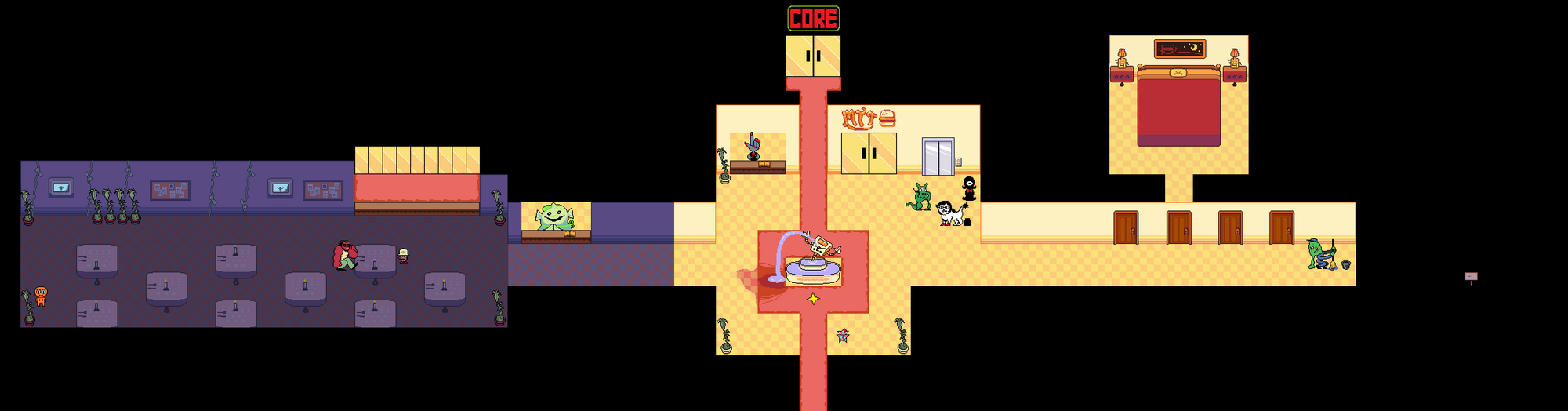 Полноэкранный режим в андертейл. Локация андертейл МТТ. Отель МТТ Undertale. МТТ курорт андертейл. Андертейл отель Меттатона.