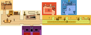 Casa da Toriel Mapa