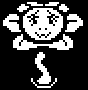 Flowey battle mimicking Asriel