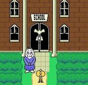 Toriel & Monster kid at school