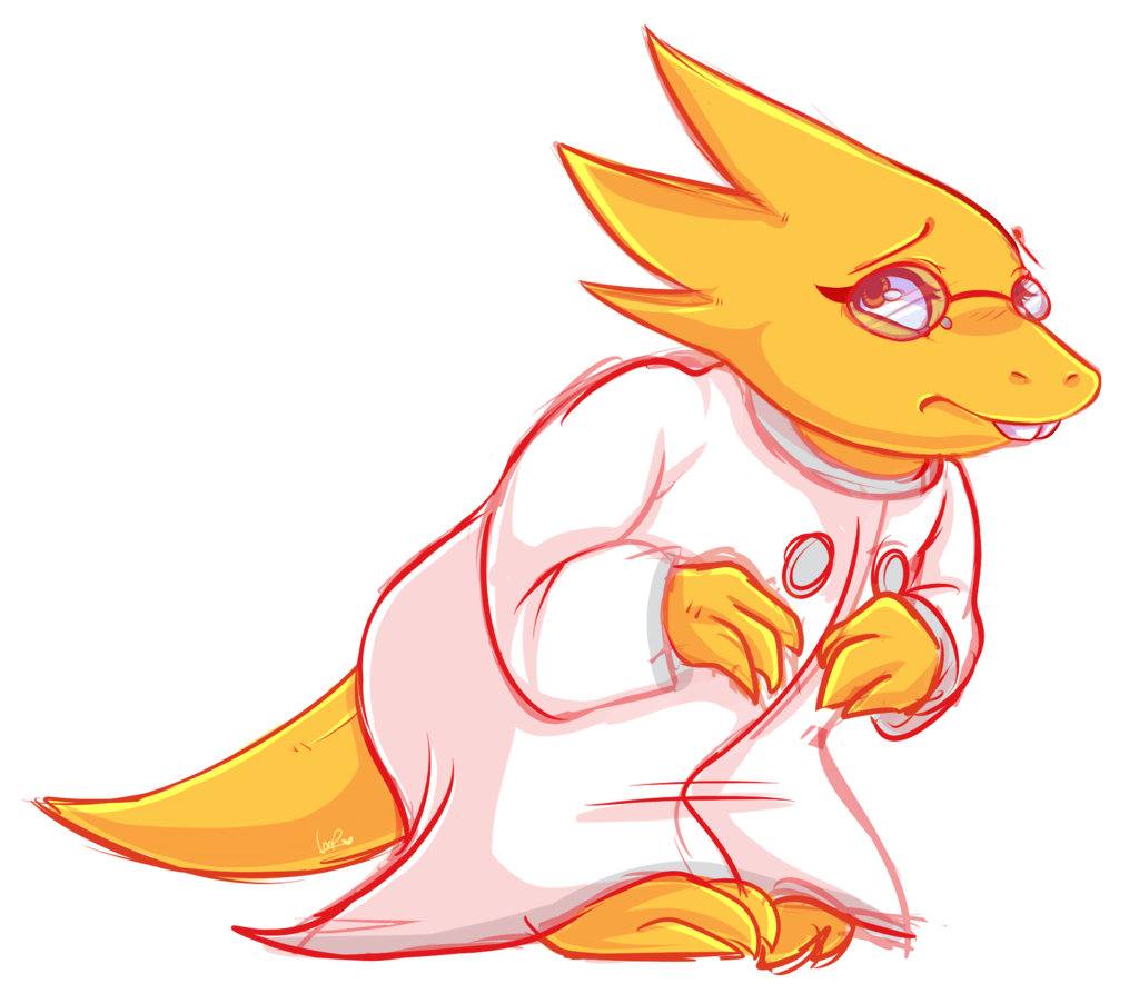 Alphys Undertale Movie Wikia Fandom Powered By Wikia