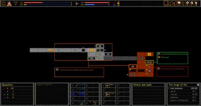 The Oracle Augury Map with Notes