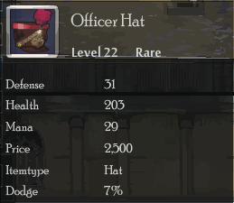 Officer Hat