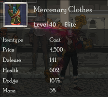 Mercenary Clothes