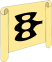 Scroll glagolitic