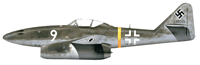 Me 262A-1a Feldwebel Helmut Lennartz