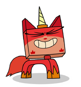 Red unikitty