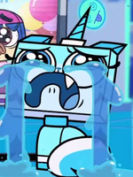 Sad unikitty