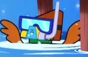Snorkel hawkodile