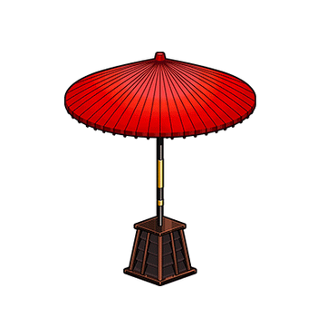 Wa Elegant Japanese Umbrella Furniture Unison League