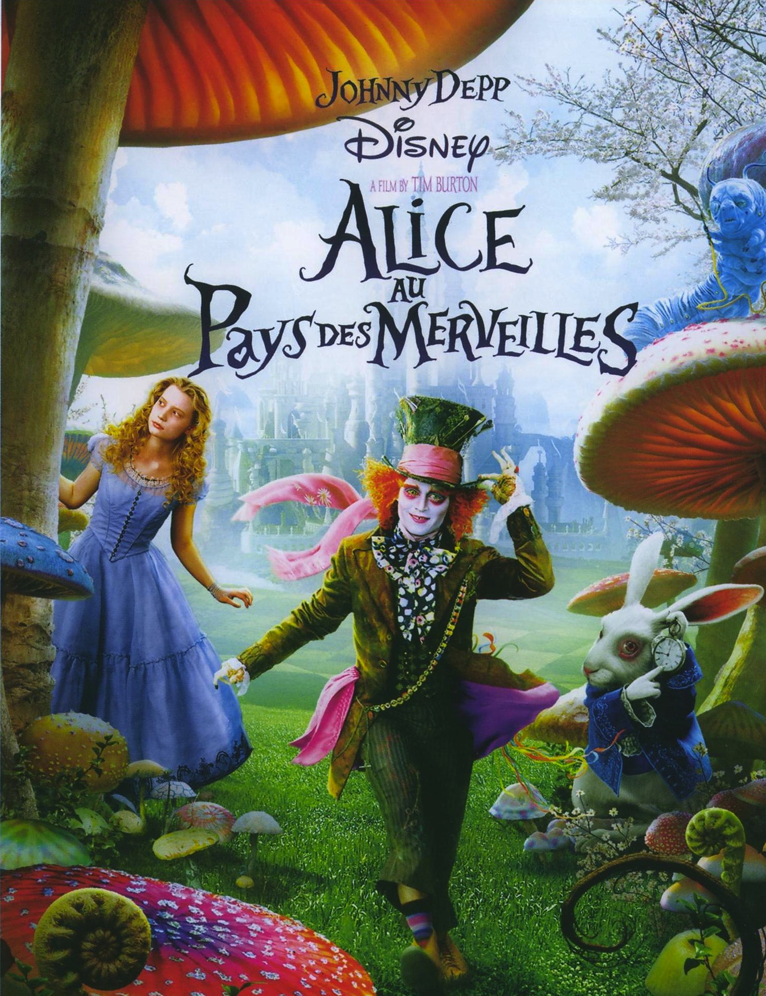 Critique: Alice au Pays des Merveilles (Tim Burton) | Wiki Universduck - Alice Au Pays Des Merveilles Disney Streaming