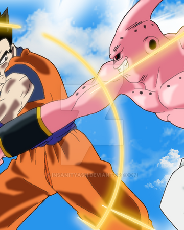 Gohan Potential Unleashed Vs Super Buu Universal Dragon Ball