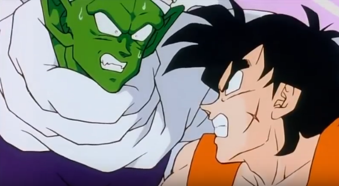 Yamcha, Tien Shinhan, and Chiaotzu vs. Piccolo | Universal Dragon Ball ...