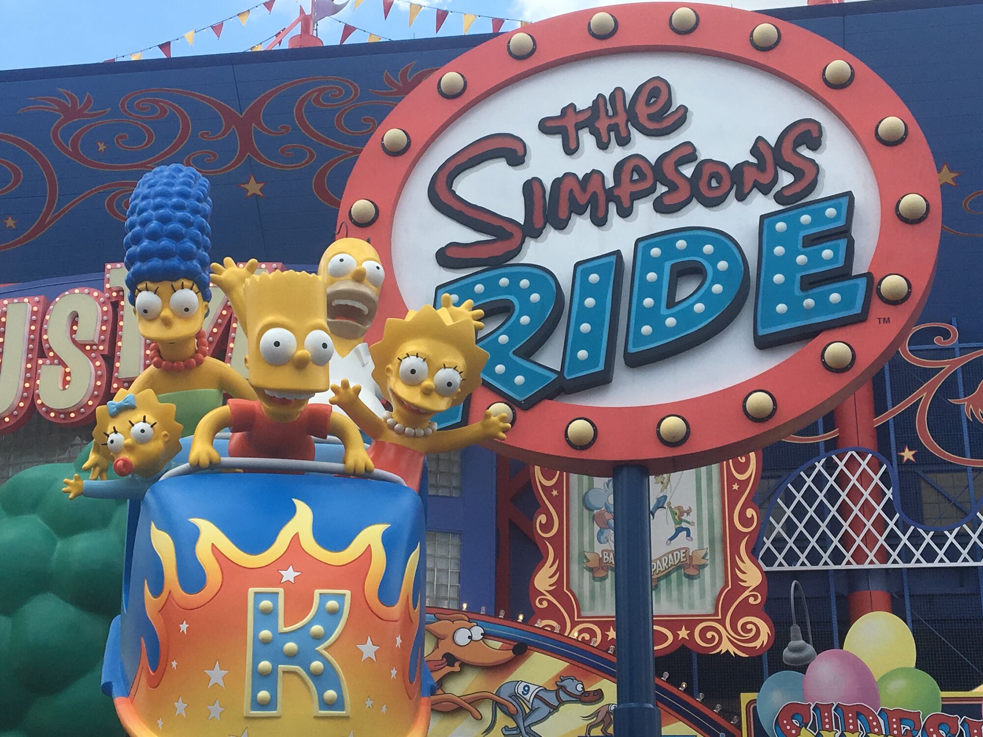 simpsons ride universal orlando wiki fandom 2000