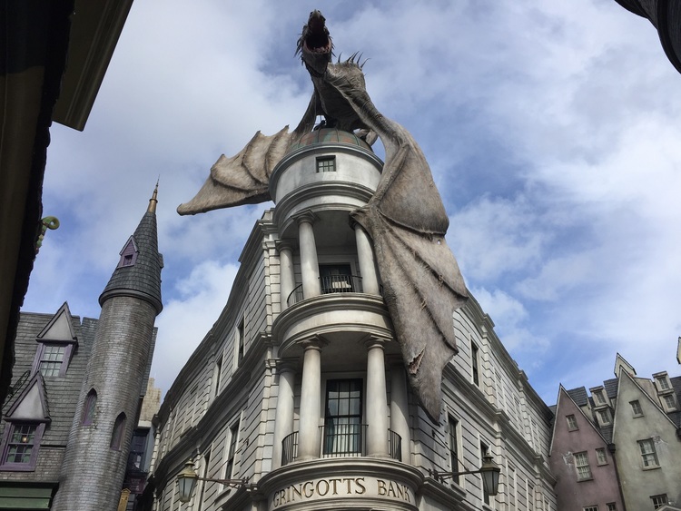 Harry Potter And The Escape From Gringotts Universal Orlando