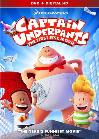 Captain Underpants The First Epic Movie Home Media Ficreation