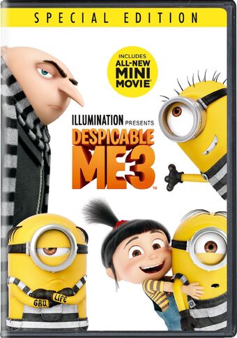 Despicable Me 3 Home Media Ficreation Fandom