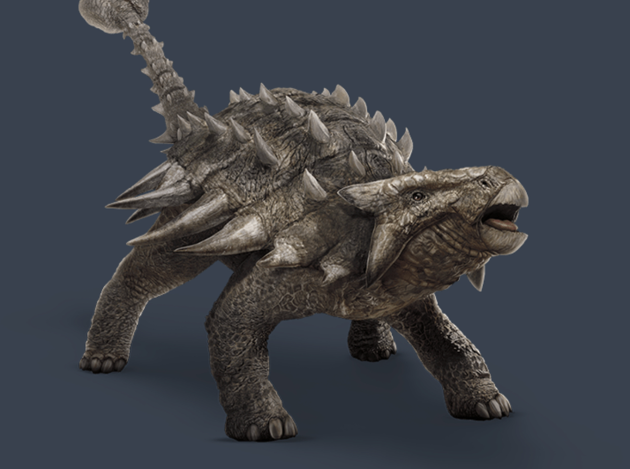 new ankylosaurus