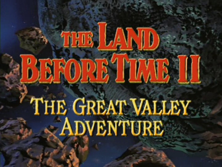 1994 The Land Before Time: The Great Valley Adventure