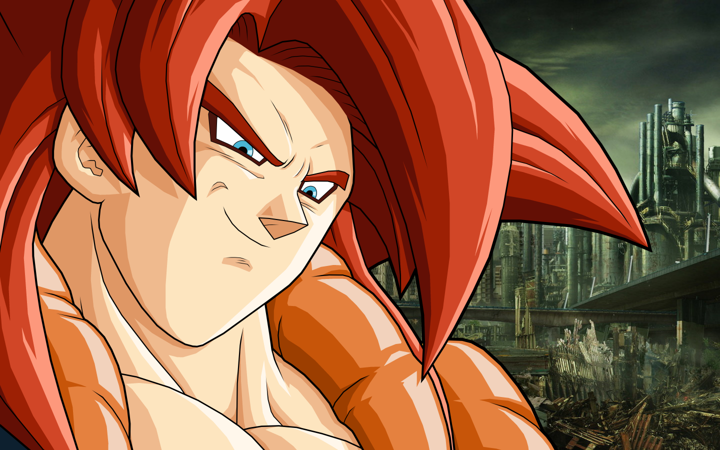 Imagen - Gogeta SSJ4 Wastelands by drozdoo.png | Wiki ...