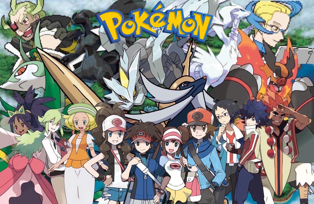 Pokemon black and white. Pokemon Black 2 и White 2. Покемон черное 2 и белое 2. Покемон чёрное и белое.