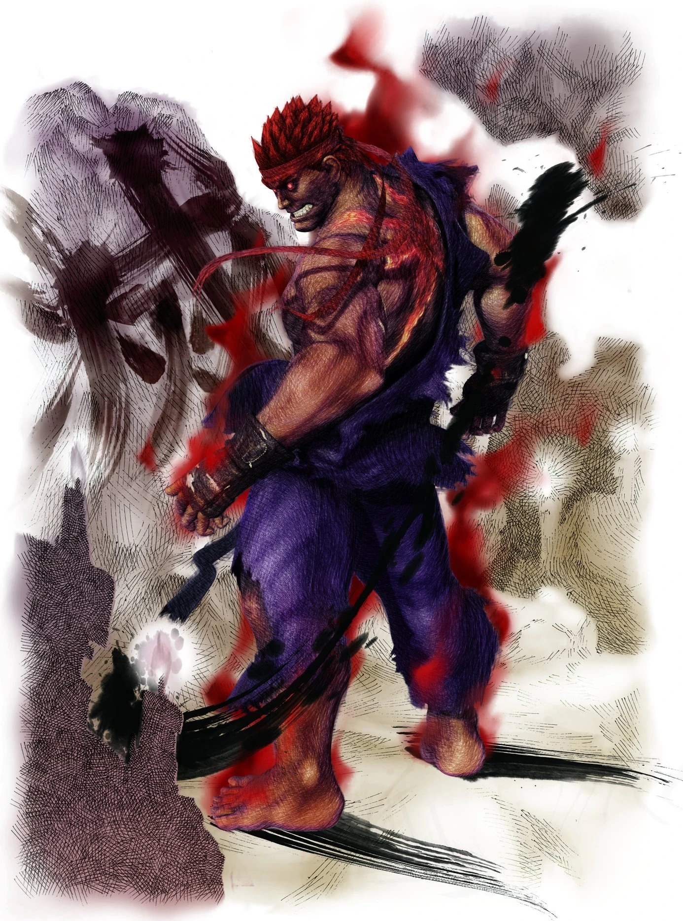 Evil Ryu Universe Of Smash Bros Lawl Wiki Fandom