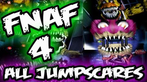 Video - FNAF 4 JUMPSCARES ALL FNAF 4 Jumpscares Five Nights at Freddy's